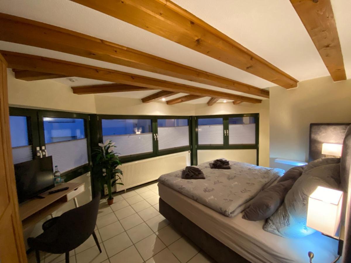 Gaestehaus Am Kurpark Hotel Garni ฮอร์น-บาด-ไมน์แบร์ก ภายนอก รูปภาพ