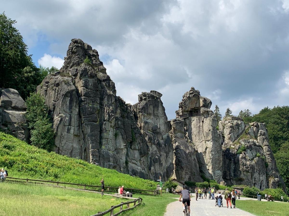 Gaestehaus Am Kurpark Hotel Garni ฮอร์น-บาด-ไมน์แบร์ก ภายนอก รูปภาพ
