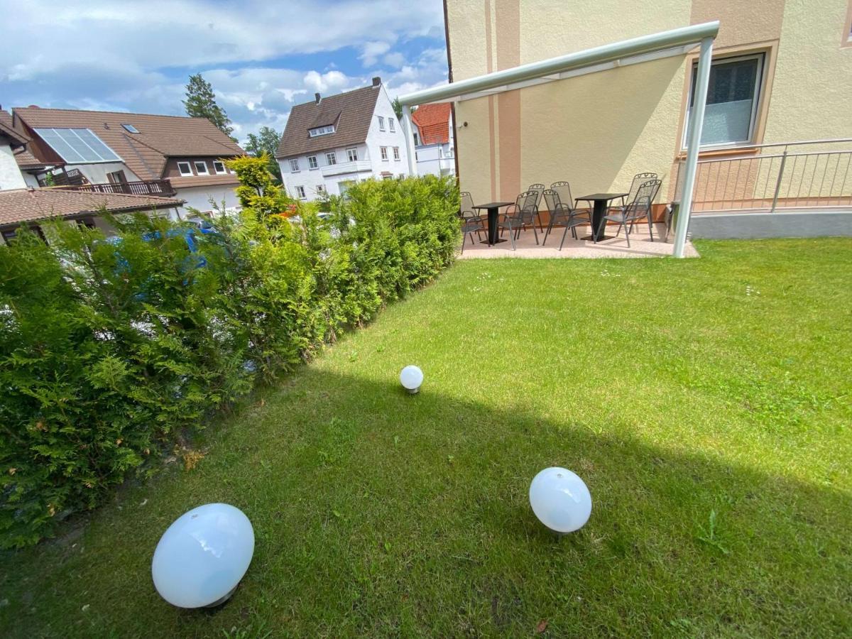 Gaestehaus Am Kurpark Hotel Garni ฮอร์น-บาด-ไมน์แบร์ก ภายนอก รูปภาพ