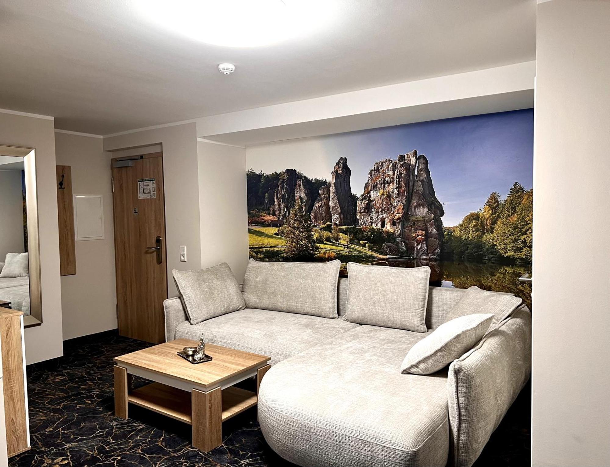 Gaestehaus Am Kurpark Hotel Garni ฮอร์น-บาด-ไมน์แบร์ก ภายนอก รูปภาพ
