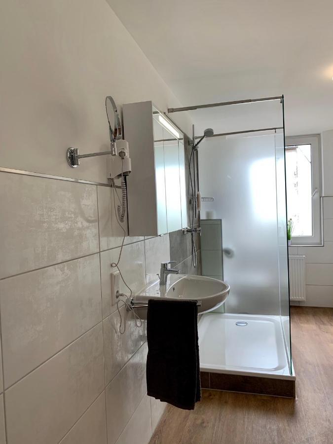 Gaestehaus Am Kurpark Hotel Garni ฮอร์น-บาด-ไมน์แบร์ก ภายนอก รูปภาพ