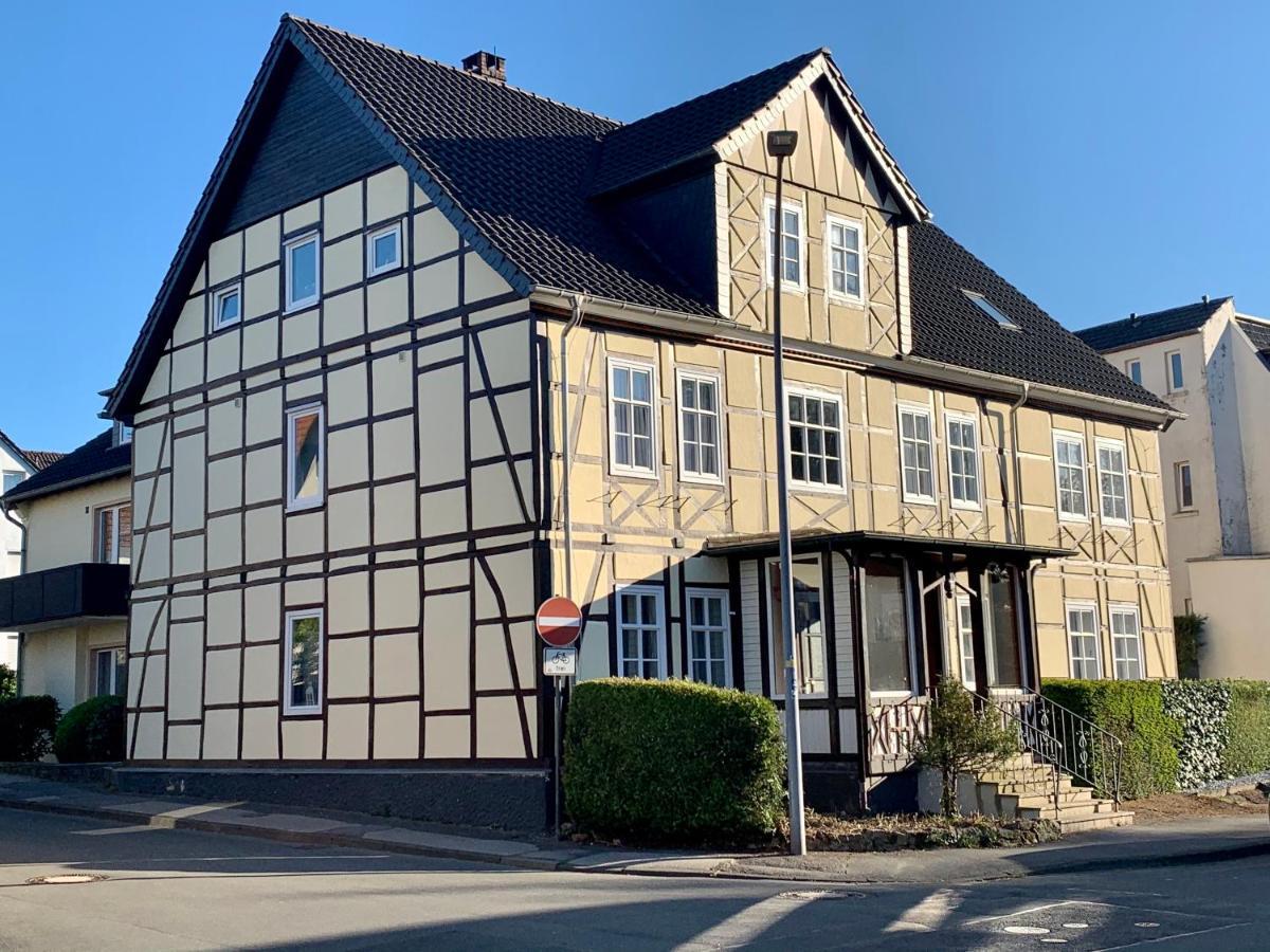 Gaestehaus Am Kurpark Hotel Garni ฮอร์น-บาด-ไมน์แบร์ก ภายนอก รูปภาพ