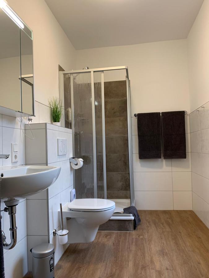 Gaestehaus Am Kurpark Hotel Garni ฮอร์น-บาด-ไมน์แบร์ก ภายนอก รูปภาพ